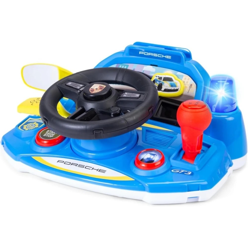 Interactive steering wheel with light/sound effects "My First Porsche" – 4