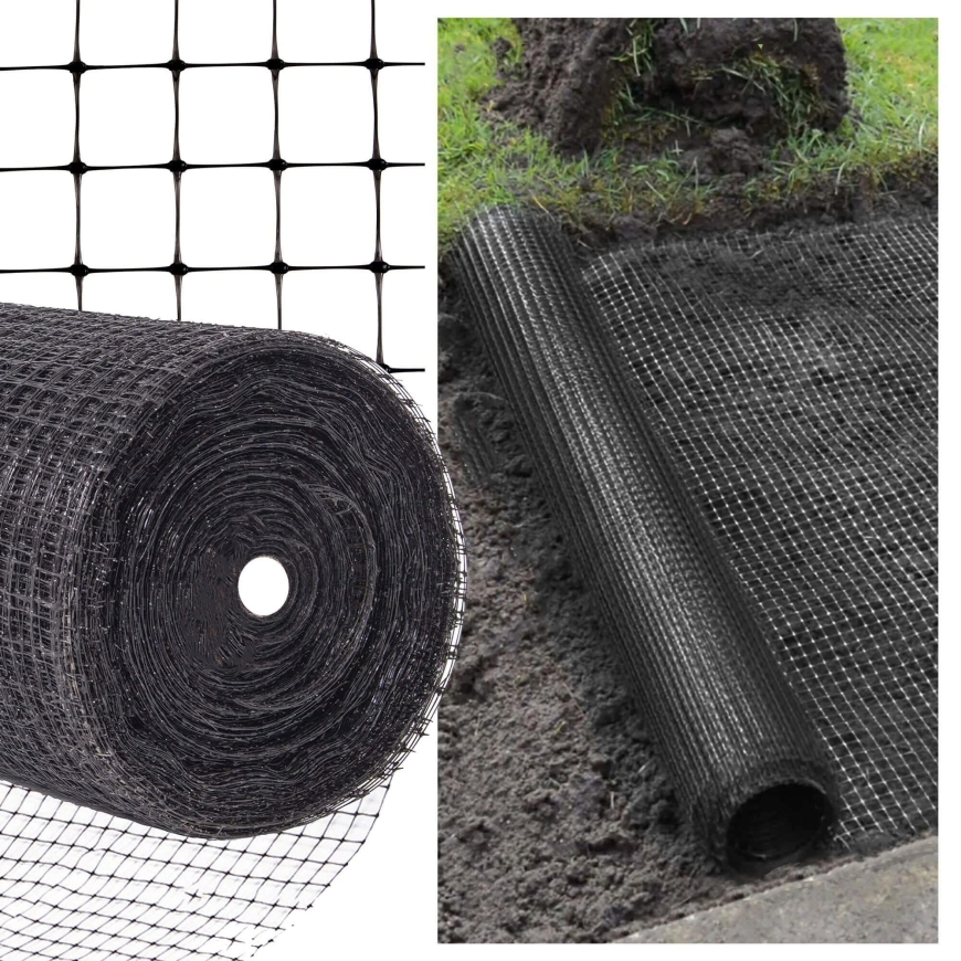Springos 2x100 m Gravēšanas aizsargtīkls, 30 g/m² – 3