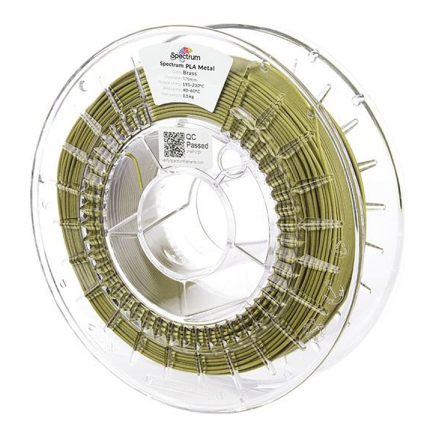 Filamentit PLA metala misins 0,75 kg Spectrum PLAmet-BARSS-175-07 (5905991404897)