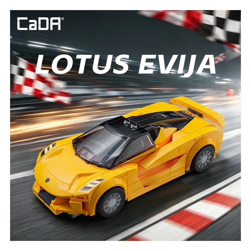 CaDA Konstrukcijas bloki Sporta auto Lotus Evija 1:24 276 elementi C55044W – 3
