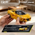 Konstruktoriaus kaladėlės CaDA Sportinis automobilis Lotus Evija 1:24 276 elementai C55044W
