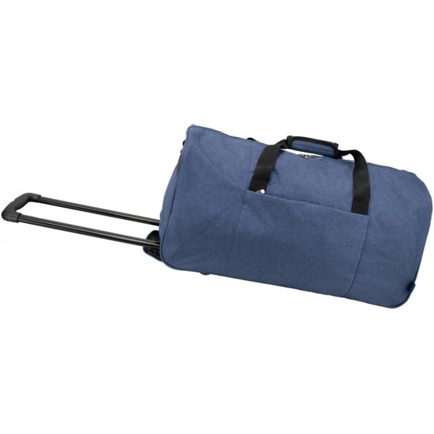 TRAVEL TROLLEY BAG T5537-2 DARK BLUE SEMI LINE – 2