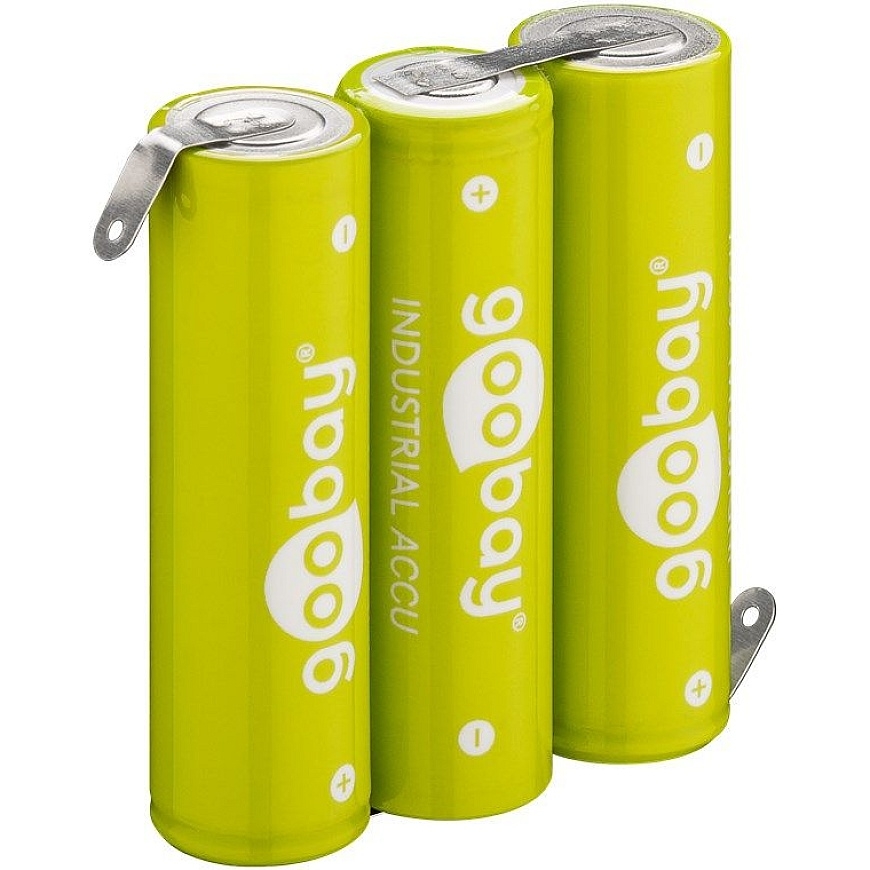 Pielodejami akumulatori 3x AA (Mignon) - 2100 mAh (Z) (NiMH) 3.6 V 55652 (4040849556524)