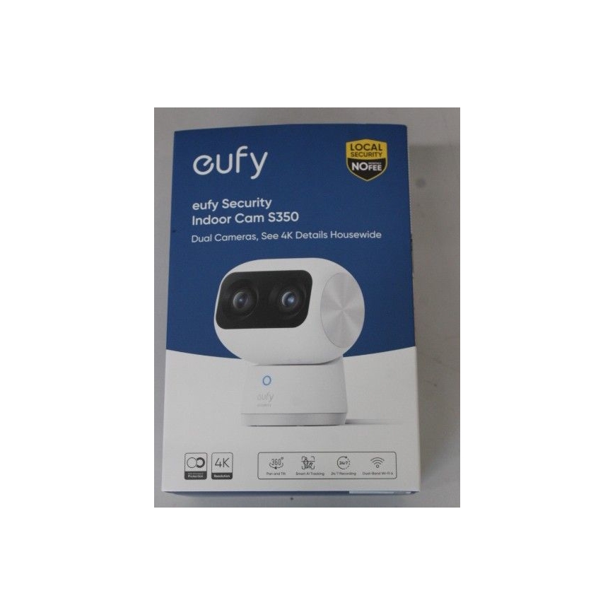SALE OUT. Security Indoor Cam S350, White | Security Indoor Camera | S350 | 24 month(s) | Tabletop | Wide-Angle Lens | Micro SD,