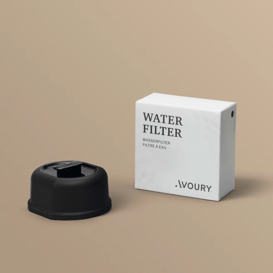 AVOURY veefilter tee valmistamise seadmele, must – 2