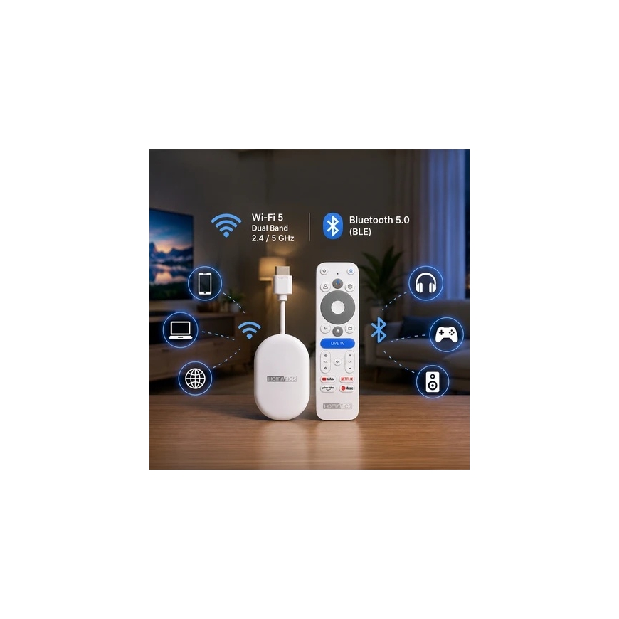 Homatics Dongle Lite 4K V2 multimediju atskaņotājs – 3