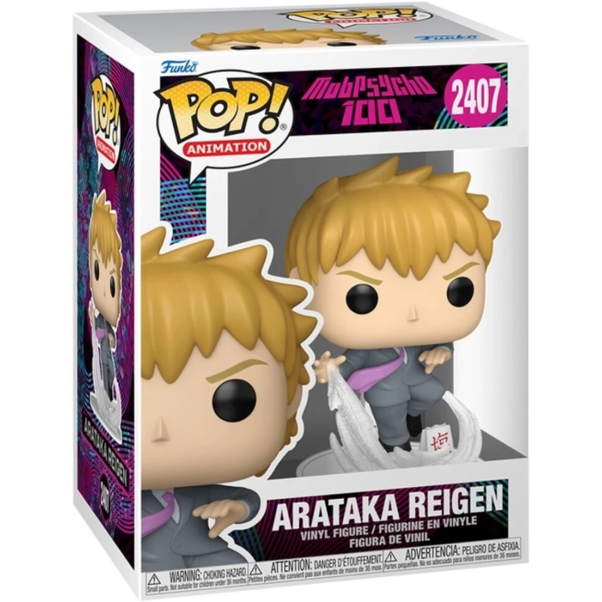 FUNKO POP! Vinyl Figure: Mob Psycho 100 - Arataka Reigen, ~10.9 cm