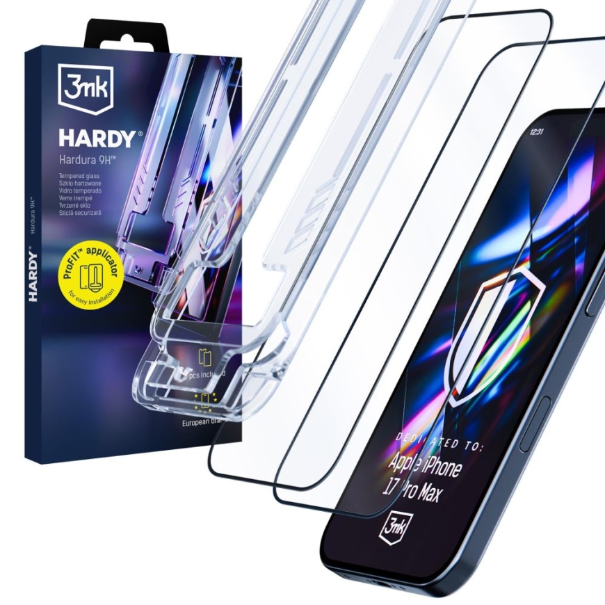 3mk Hardy Hardura 9H - Apple iPhone 17 Pro Max (5903108670494)