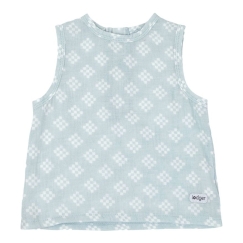 Akcija! Lodger Tank Topper Tribe Muslin vasaros mažylių marškinėliai be rankovių Ice Flow 68 cm TP 105_68