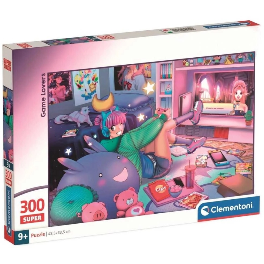 Clementoni Puzzle 300 pcs - Game Lover – 2