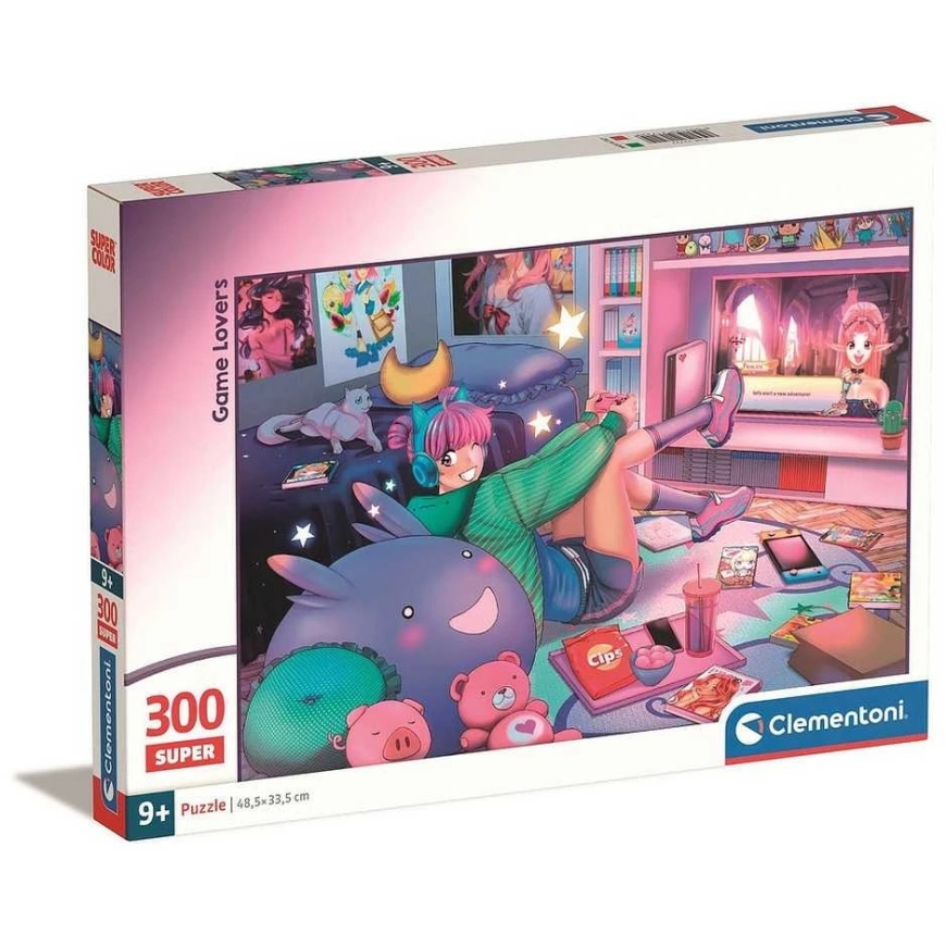Clementoni Puzzle 300 pcs - Game Lover – 3