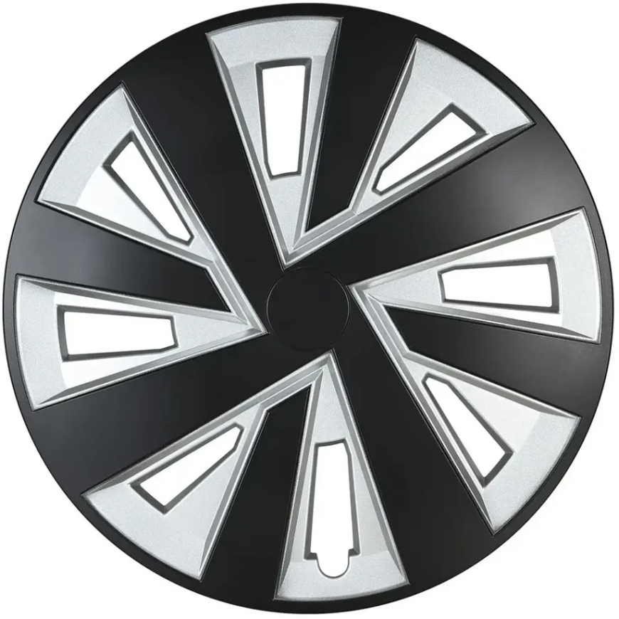 Leoplast Kołpak automobilinis pluton 16" cali juodai-sidabrinis – 3