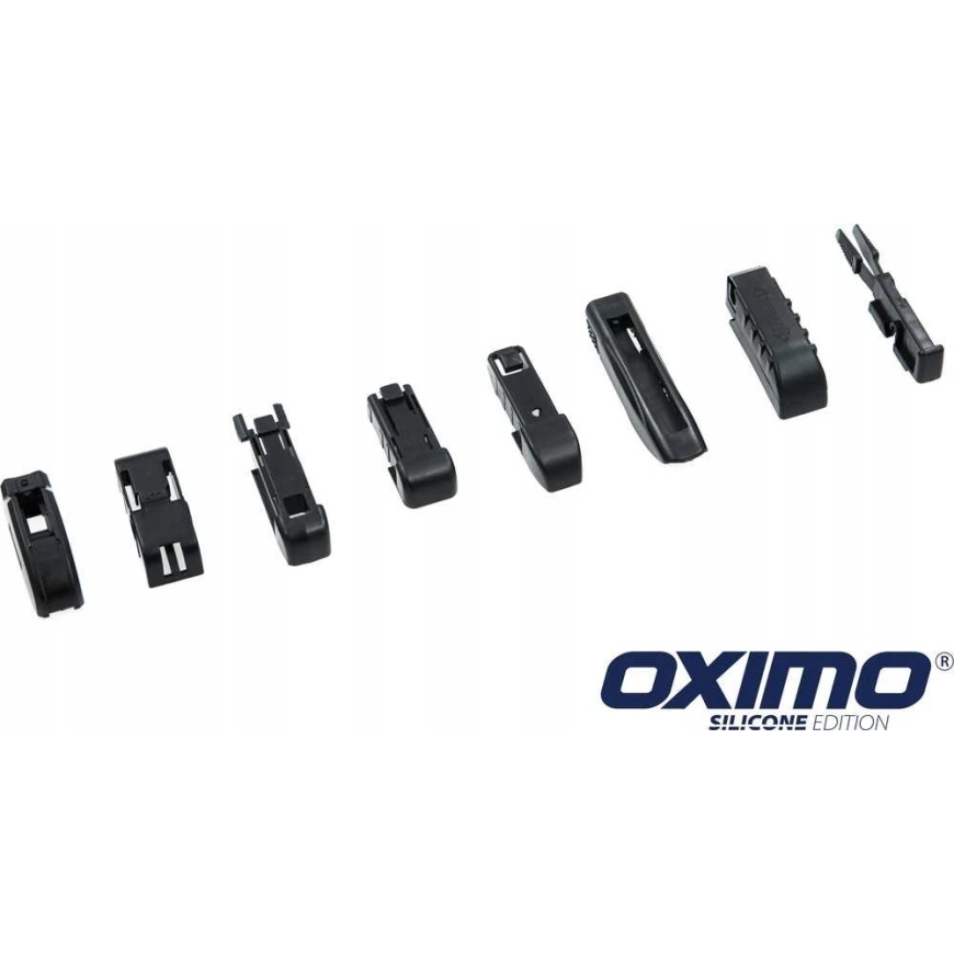 Valeo Valytuvo ašmenys - Oximo 21" MT525 priekinio stiklo valytuvas su 10 adapterių - Juoda – 2