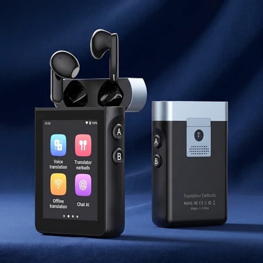 Wooask A9 4G Voice Translator with Headphones – 4