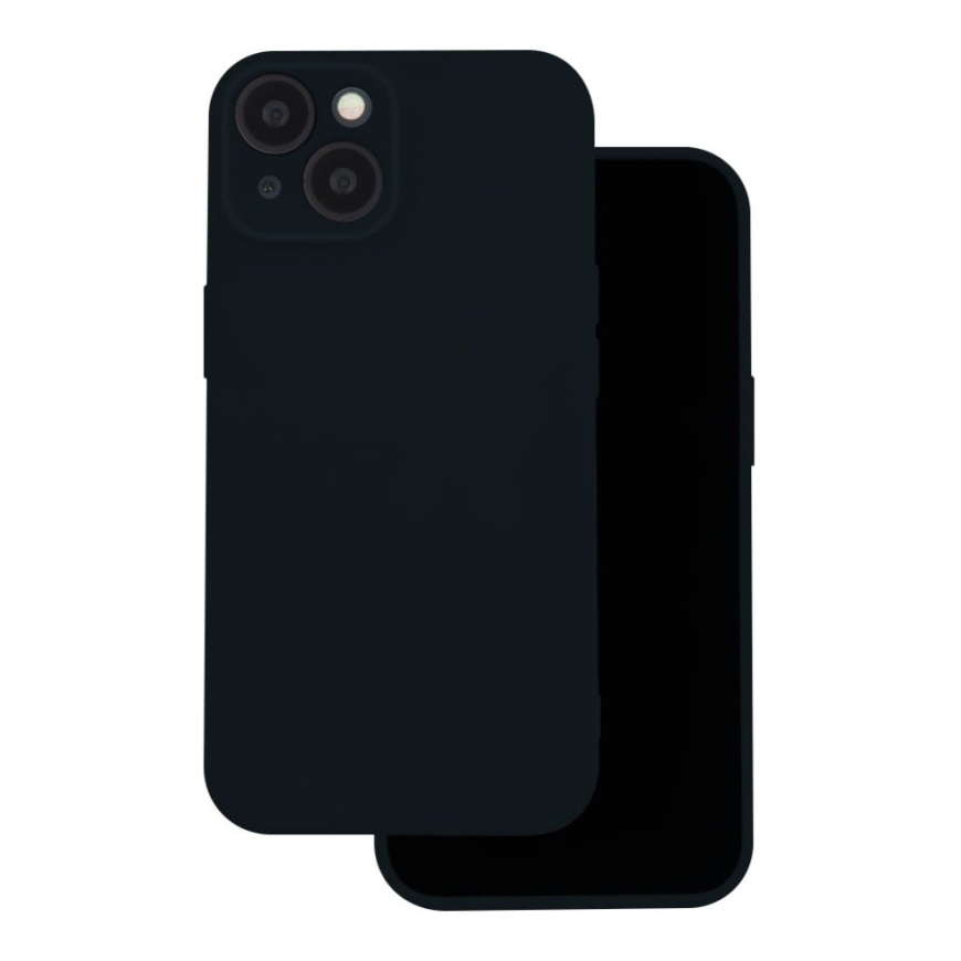 Silicono dėklas iPhone 17 Pro 6,3" / iPhone 18 Pro 6,3" juodas