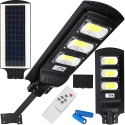 LED Street Light with Solar-Powered Lamp 240 W + Remote Control (Mounting Bracket M004B + Batteries) Set E307 LED Street Light with Solar-Powered Lamp 240 W + Remote Control (Mounting Bracket M004B + Batteries) Set E307