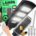 LED Street Light with Solar-Powered Lamp 240 W + Remote Control (Mounting Bracket M004B + Batteries) Set E307 LED Street Light with Solar-Powered Lamp 240 W + Remote Control (Mounting Bracket M004B + Batteries) Set E307