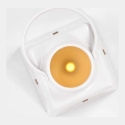 Mājokļa stila kolekcija Ziemassvētku lukturis ar LED sveci, 14 cm