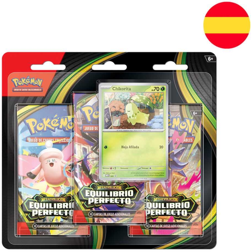 Испанский пакет карточных игр Pokemon Perfect Order 3 конверта – 2