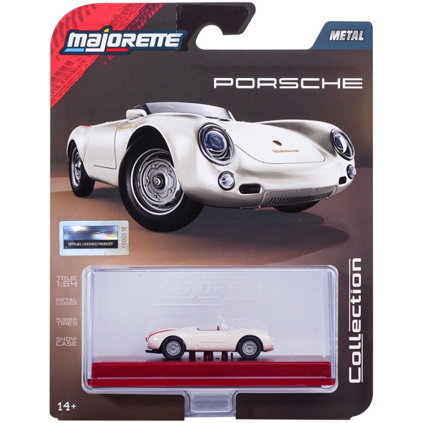 Majorette Porsche Spyder 1955 automobiļu kolekcija – 3