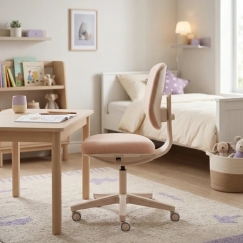 Spacetronik Nuorisotuoli Sukamasis LETTO 10 Vaaleanpunainen