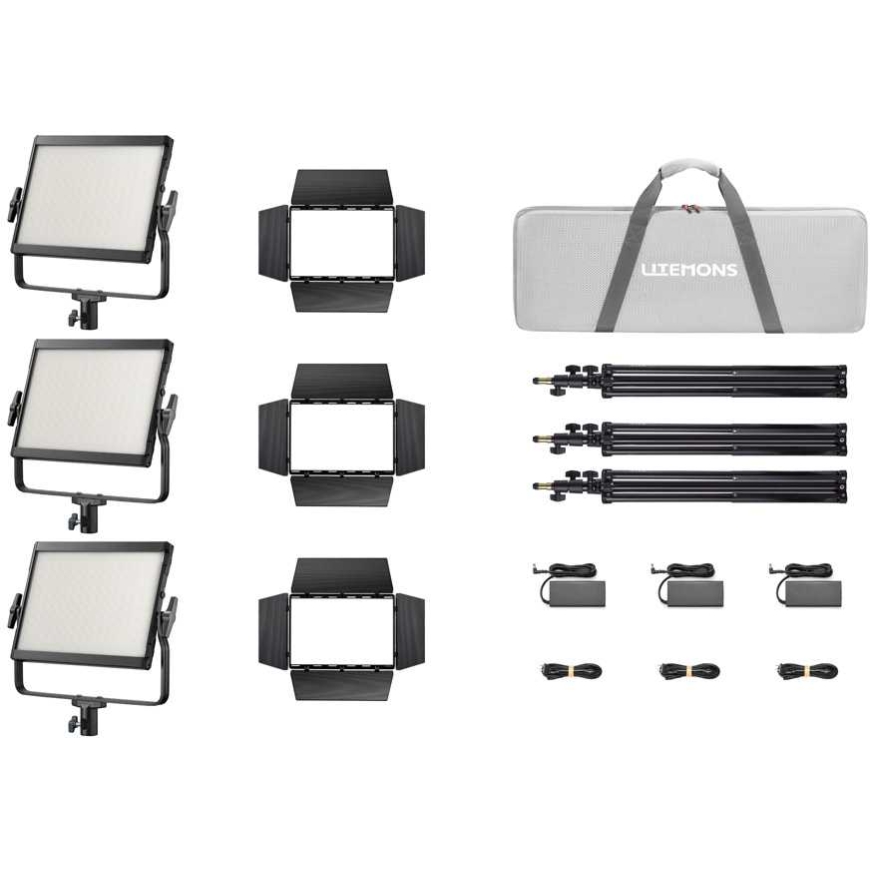 Lighting Equipment - Godox LP1200R K3 RGB LED Light Panel 3 Set, 1800K-10000K – 2