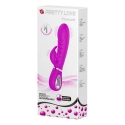 Pretty Love Rabbit Vibrator with Clitoral Stimulator, 7 Modes, 20 cm Pretty Love Rabbit Vibrator with Clitoral Stimulator, 7 Modes, 20 cm