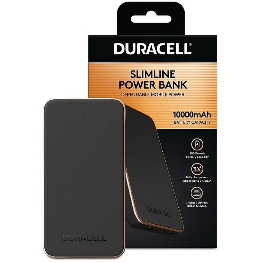 Duracell Charge Plus 10 000 mAh nešiojamas įkroviklis 15 W