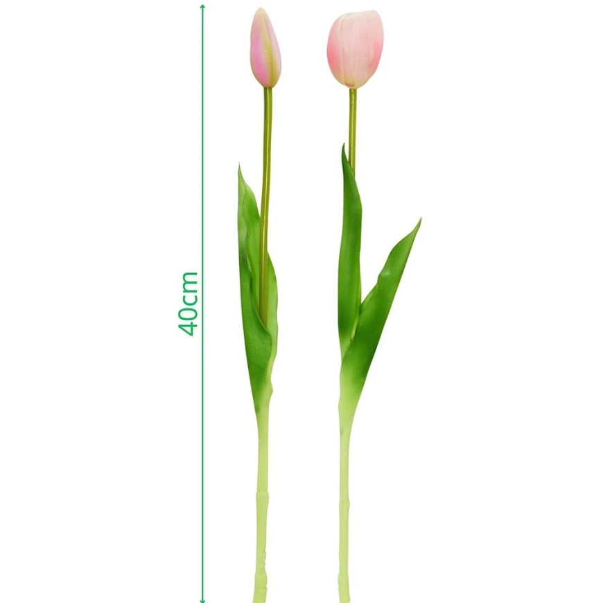 Saska Garden Pink Tulip Flowers 39 cm Decoration – 3