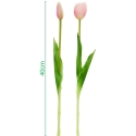 Saska Garden Rozā tulpju ziedi 39 cm dekorācija Saska Garden Rozā tulpju ziedi 39 cm dekorācija