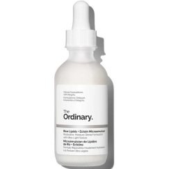 The Ordinary Rice Lipids + Ectoin Microemulsion drėkinamoji veido emulsija, 60 ml