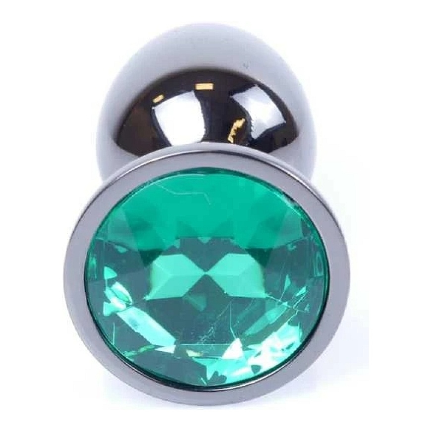 B Series Heavyfun B Series Heavyfun Anal Plug with Crystal, 2.7 cm – 2