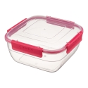 Kvadrātveida pārtikas uzglabāšanas trauks, 1.45L, 17,4 x 17,4 x Kvadrātveida pārtikas uzglabāšanas trauks, 1.45L, 17,4 x 17,4 x