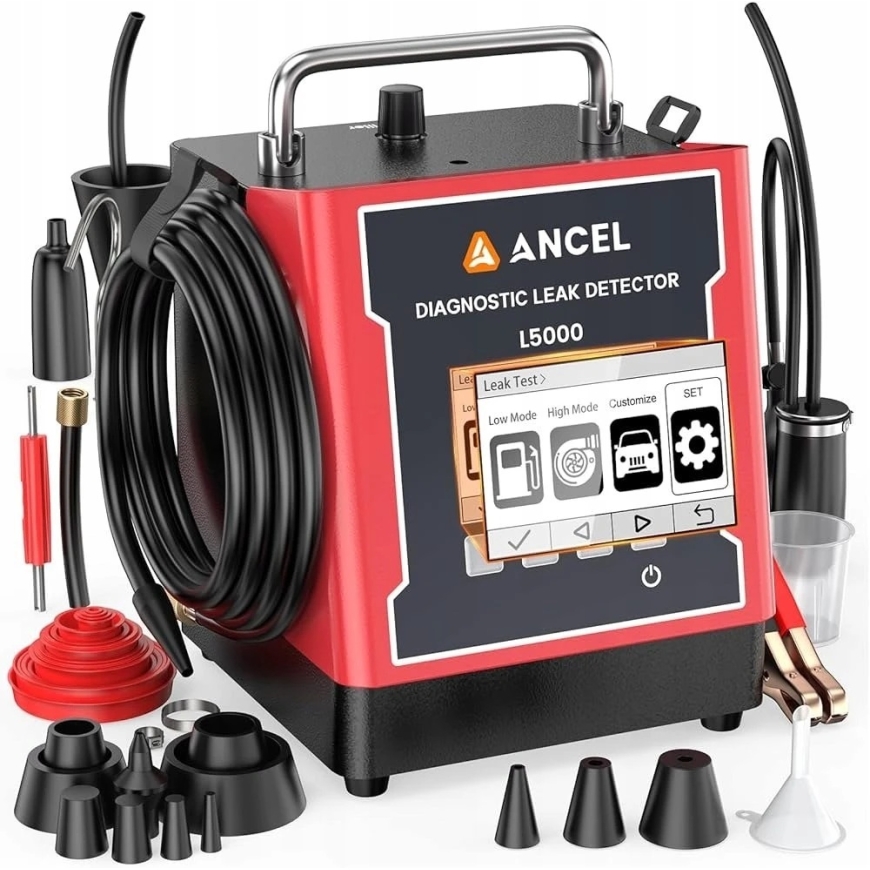 Automašīnu noplūdes detektors - ANCEL L5000 PRO 0,5–20 PSI EVAP Dūmu tests – 5