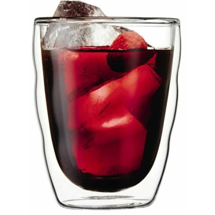 Bodum Pilatus Kaksoisseininen lasi 350 ml 2 kpl Kirkas