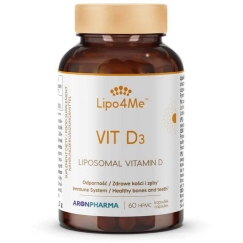Aronpharma Lipo4Me D-vitamiini liposomaalinen ravintolisä, 60 kapselia