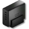 Native Union 140W Type-C PD GaN ātrā uzlāde melnā krāsā