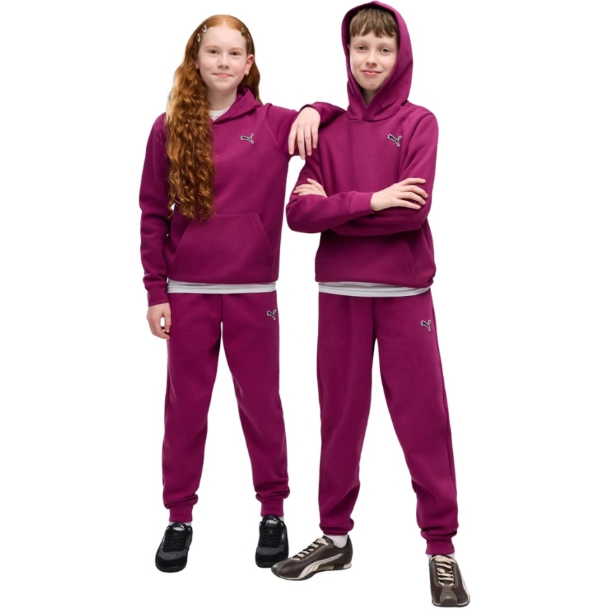 Puma ESS Elevated Hoodie FL for Kids Fuchsia 694701 41 (164cm) – 4