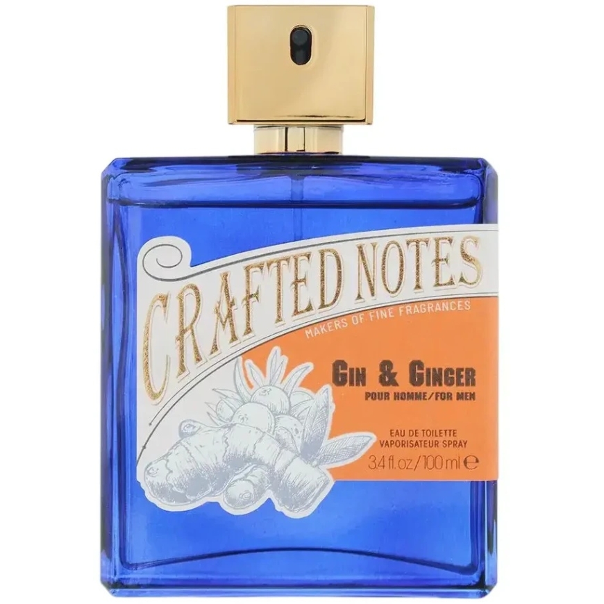 Hugo Boss Crafted Notes, Gin & Ginger, tualetē ūdens vīriešiem, 100 ml – 2