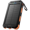 Ārējā baterija Power Bank Hoco J164 Solar 10W 8000mAh melna Ārējā baterija Power Bank Hoco J164 Solar 10W 8000mAh melna