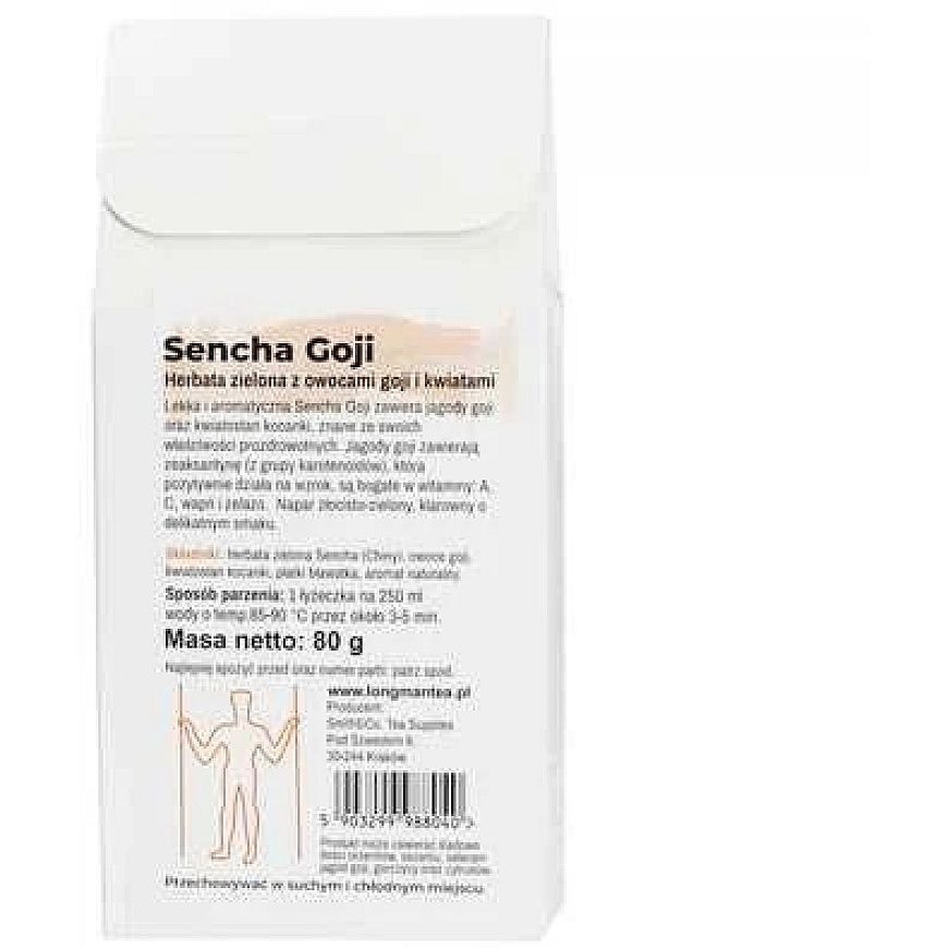 Long Man Tea Long Man arbata - Sencha Goji - Biri arbata - 80g – 2