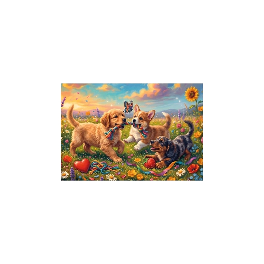 PUZZLE 400 FlamingoByTrefl Koertera aventuras 11213