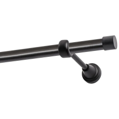 Decastyl SINGLE-SIDED CORNICE FI 19 MM Black 200 CM LUNA KOWALSKI
