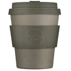 Gertuvė Ecoffee Cup Eco* kavos puodelis, vientisų spalvų, 240 ml – labai pilkas