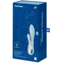 SATISFYER AIR PUMP BUNNY 1 GAIŠI ZILS SATISFYER AIR PUMP BUNNY 1 GAIŠI ZILS