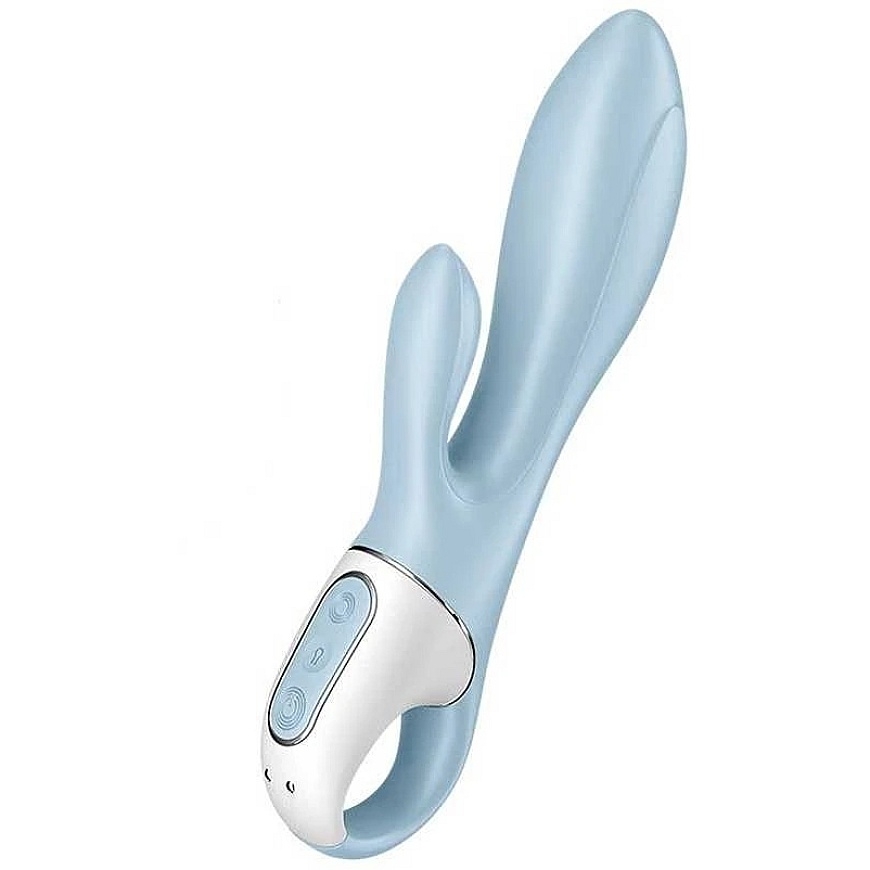 SATISFYER AIR PUMP BUNNY 1 ŠVIESIAI MĖLYNAS – 4