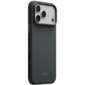 PITAKA Summa dėklas, skirtas iPhone 18 Pro Max / 17 Pro Max, juodas-pilkas PITAKA Summa dėklas, skirtas iPhone 18 Pro Max / 17 Pro Max, juodas-pilkas