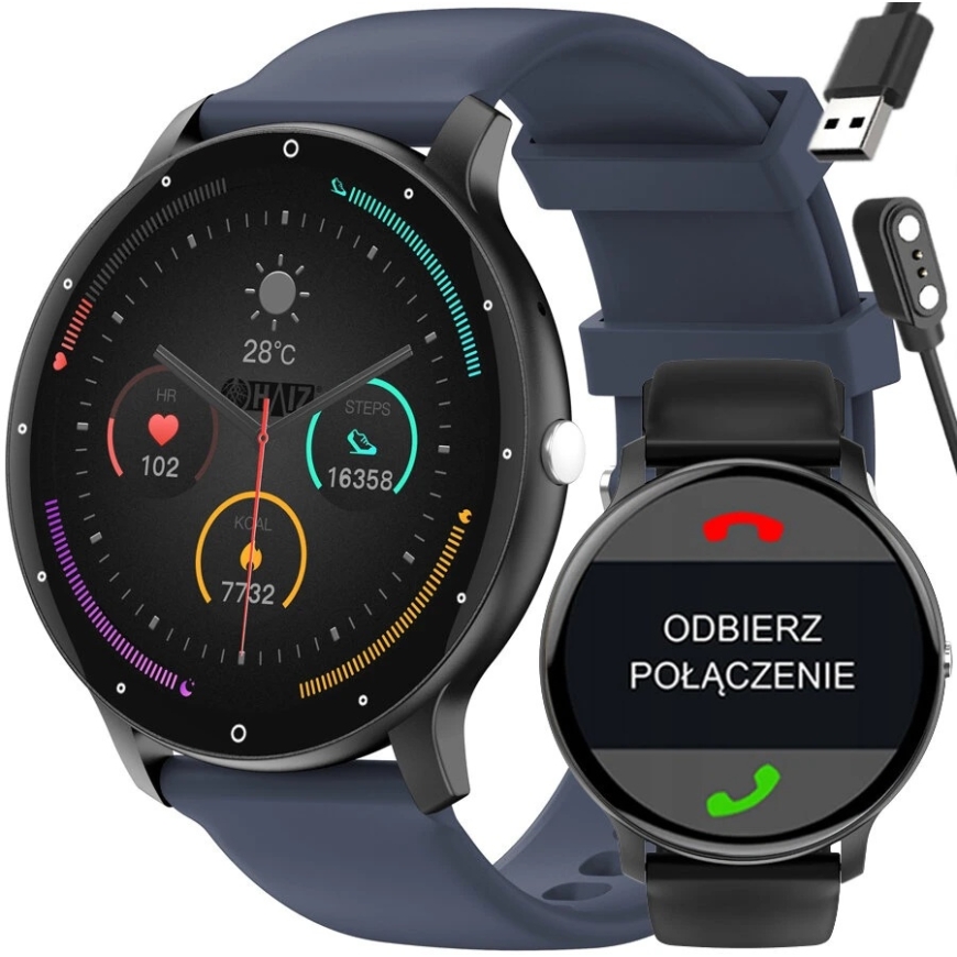 Išmanusis laikrodis UNISEX GRAVITY GT1-1 PRO - BLUETOOTH RYŠYS, PAPILDOMAS PRAŽAS (sg027a) – 4