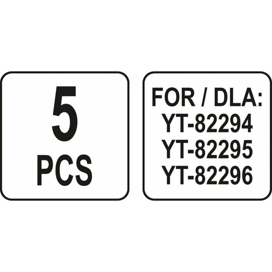 Toya Sa Poland Uzgaļu komplekts fēnam / pūtējam | plastmasas virsmām (YT-82301) – 4