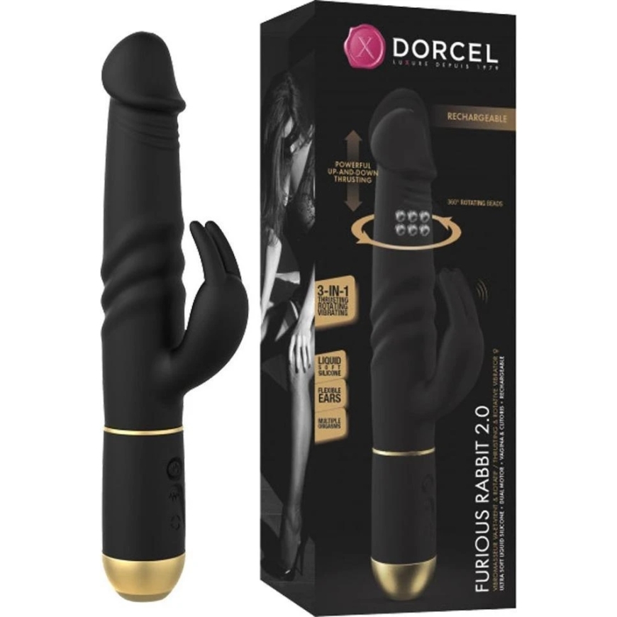 MARC DORCEL_Furious Rabbit 2.0 zuikio vibratorius